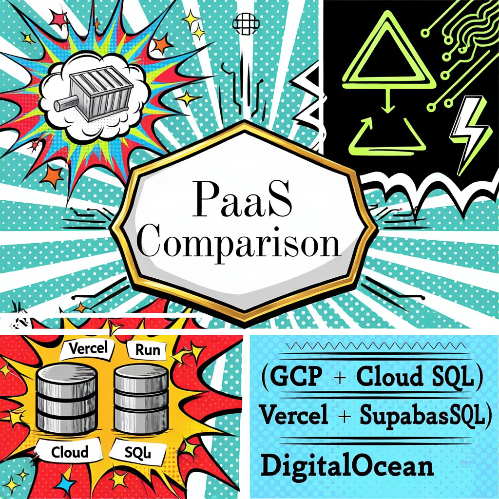 PaaS 선택 가이드: DB 저장 + Web App 배포, 3가지 맛 비교