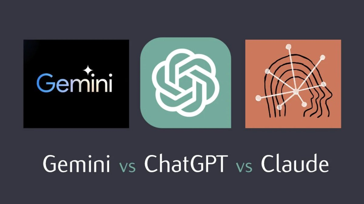Gemini vs Claude vs ChatGPT 기초