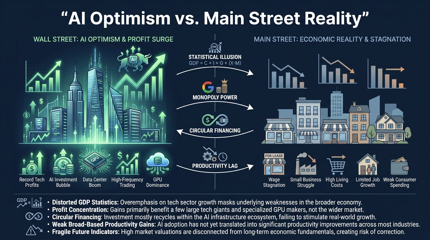 AI 낙관론 Wallstreet의 주장에 대한 AI 비관론 Mainstreet의 비판