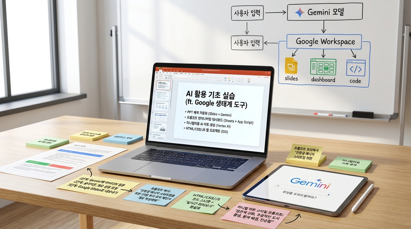 AI 활용 기초 실습 (ft. Google 생태계 도구)