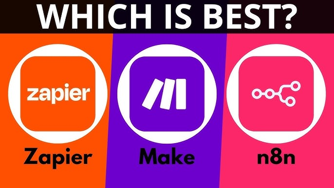 App 연결 시각화 및 자동화 도구 비교: Zapier, Make, n8n