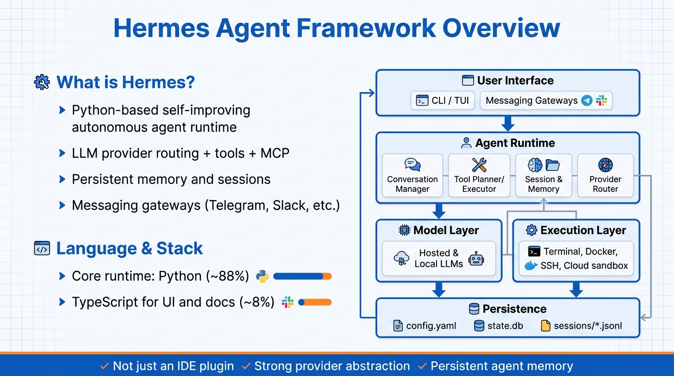 Hermes Agent Framework 개요