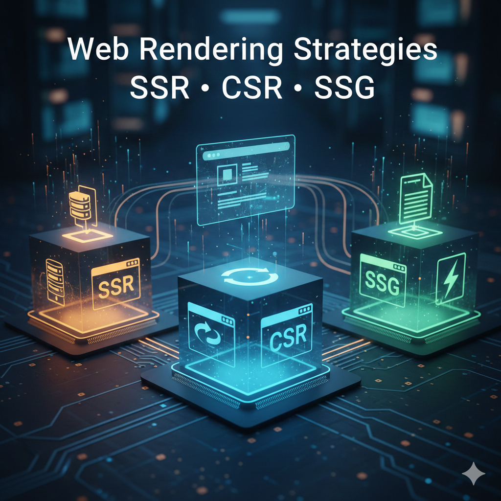 Web Rendering 전략 비교: SSR · CSR · SSG